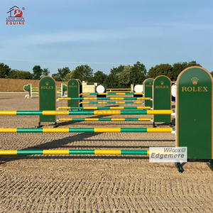 <span class=keywords><strong>Ostacoli</strong></span> per Equitazione in Alluminio Stile Occidentale Elegante e Resistente, Impermeabili in PVC per Allenamento Cavalli - Product Image 1