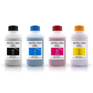 Supercolor 250ML מים מבוסס אקולוגי ממס דיו L1800 עבור Epson מדפסת הזרקת דיו עבור Epson L1300 DX5 DX7 L1300 l1800 1390 מדפסת