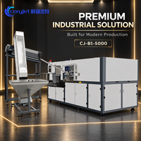 Machine de soufflage de bouteilles PET universelle Coryjet CJ-B1-5000 contrôlée par PLC pour l'équipement de fabrication de bouteilles en plastique à entraînement par roulement