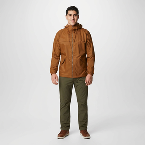 Wholesale Hip Hop <b>Canvas</b> Winter Windbreaker <b>Jacket</b> OEM Service Custom Logo Printed Low MOQ - Product Image 1