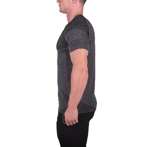 OEM Wholesale Custom logo Fitnesswear Sports Training Polyester Nylon <b>Mens</b> Gym Seamless t <b>Shirt</b> <b>for</b> <b>Men</b> - Product Image 5