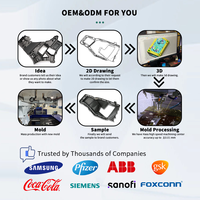 Moldes de Silicona 3D de Precisión, Moldeados por Compresión, de Gran Tamaño