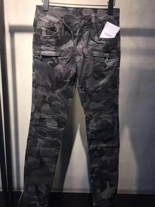 Pantalones de mezclilla de camuflaje de motorista ajustados para <span class=keywords><strong>hombre</strong></span> Dropshipping OEM Stock - Product Image 3