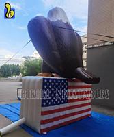 Aigle gonflable de ballon de publicité géant de Offre Spéciale avec le ballon patriotique des USA de drapeau américain