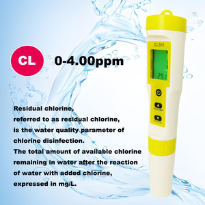 जल की गुणवत्ता टेस्टर टेंम्प H2 क्लोरीन मीटर पोर्टेबल टेस्टर पेन सीएल मीटर के लिए पानी की गुणवत्ता वाला टेस्टर पेन सीएल मीटर - Product Image 3
