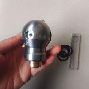 Klassieke Warthog-spuitmond 3/8 inch roterende rioolreinigingsmondstuk afvoer-sproeierslangmondstuk voor hogedrukreiniger riool sproeier - Product Image 3