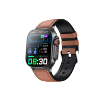 Reloj Inteligente 4G LTE con Llamadas Independientes, ECG, Detección de Caídas para Personas Mayores, Frecuencia Cardíaca, HRV, Ácido Úrico, Lípidos en Sangre, Monitor de Salud F500