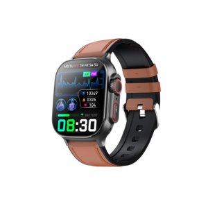 Smartwatch 4G LTE con Chiamata Indipendente, ECG, Rilevamento Cadute Anziani, Monitoraggio Frequenza Cardiaca, HRV, Acido Urico, Lipidi nel Sangue - Modello F500 - Product Image 6