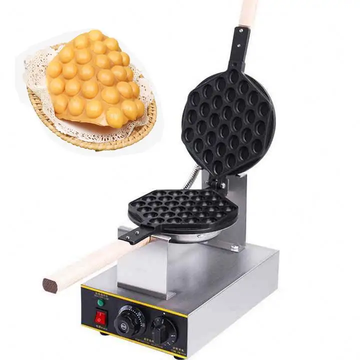 Novo design waffle maker malásia bolha waffle maker máquina com garantia de qualidade