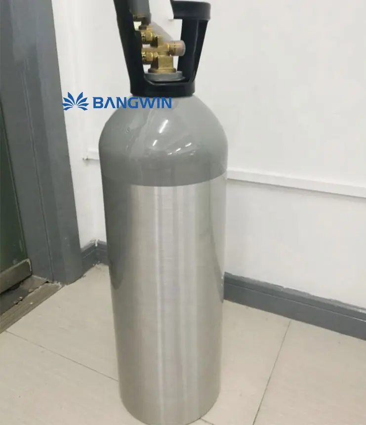 EU Beverage 2.5LB 5LB 10LB 15LB 20LB Aluminum Co2 Tank Cylinder