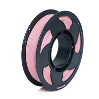 Filament d'imprimante 3D PLA 1,75 mm, couleur arc-en-ciel dégradée, 250 g (2,2 lb), translucide, PLA SilkMatte, paillettes dégradées