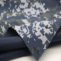 Tissu souple à imprimé camouflage en polyester 100% pour vestes