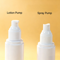Bouteilles de lotion à pompe vides avec logo imprimé personnalisé, plusieurs tailles, en PP, pour emballages cosmétiques de shampoing et de soins de la peau avec pompe sans air