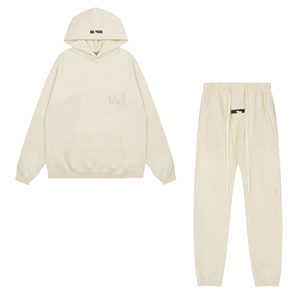 Tuta da Uomo Personalizzabile Oversize con <span class=keywords><strong>Felpa</strong></span> con Cappuccio <span class=keywords><strong>e</strong></span> Zip <span class=keywords><strong>e</strong></span> Pantaloni <span class=keywords><strong>Jogger</strong></span> Svasati Set Completo - Product Image 2