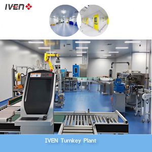 Industrielle Edelstahl-GMP-FDA-zertifizierte Softbag-IV-Flüssigkeiten Schlüsselfertige Produktionsanlage - Product Image 3