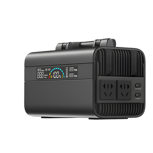 Station d'alimentation portable argentée de haute qualité 896Wh avec panneau solaire MPPT, stockage d'énergie, prise UE, pour camping en extérieur et voiture, vente en gros - Product Image 1