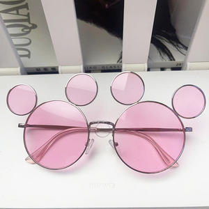 Nuovi <span class=keywords><strong>Occhiali</strong></span> da Sole Divertenti UV400 a Quattro Occhi Rotondi Unisex, <span class=keywords><strong>Occhiali</strong></span> Hip-hop per Feste e Spettacoli - Product Image 4