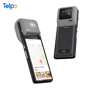 Impresoras Terminal Tactil หน้าจอสัมผัสแบบพกพา Android 12ระบบ POS