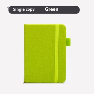 A7 bìa cứng nhỏ nhỏ Linen Túi máy tính xách tay với trống trang băng và chủ Tạp Chí cho văn phòng nhà trường viết Nguồn cung cấp - Product Image 3