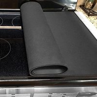 Couverture supérieure en verre de cuisinière électrique Induction ou tapis de protection de brûleur décoratif en céramique