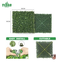 Tianfrozen — décoration murale en fausse herbe UV, clôture verticale et suspendue artificielle de couleur verte, Jungle, décoration pour la maison