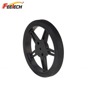 ชุดอุปกรณ์การศึกษา รถเซอร์โว 9g พร้อมเพลาเอาต์พุต 20T เส้นผ่านศูนย์กลาง 4.8 มม. และล้อยาง K114 - Product Image 4
