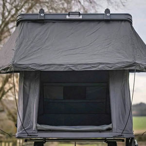 Tente de toit rigide imperméable pour 4 personnes, double couche, 4 saisons, en aluminium, pour SUV - Product Image 1