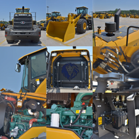 Chargeuse sur pneus SDLG 2000 kg de masse de travail nominale, godet de 1,4 m³, poids de 6500 kg, chargeuse lourde pour travaux de terrassement sur chantier