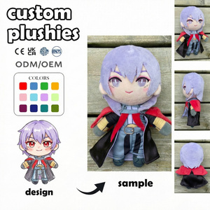 Fournisseur de jouets en peluche personnalisés : Peluche Alpaga Studio <span class=keywords><strong>Ghibli</strong></span> avec veste de costume douce, idéale pour cadeaux d'affaires, cosplay d'anime et logo personnalisé - Product Image 3