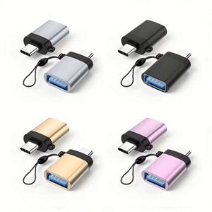 อะแดปเตอร์ OTG อเนกประสงค์ สายแปลง USB ประเภท Type-C เป็น USB OTG สำหรับคีย์บอร์ด โทรศัพท์มือถือ ดาวน์โหลดเพลง - Product Image 1