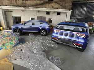 Otomotiv çarpışma testi kullanılan şişme yaşam boyutu jenerik küçük araba modelleri - Product Image 4