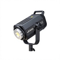 Éclairage professionnel à sortie continue 200W, lumière de studio LED bicolore 2700~6500K, 12 effets lumineux, système de refroidissement silencieux par ventilateur