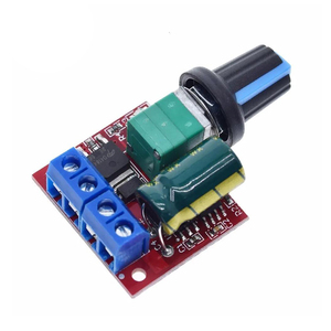 5A 90W <span class=keywords><strong>PWM</strong></span> 12V DC Módulo controlador de velocidad del Motor 24V 4,5 V-35V Regulador de velocidad ajustable Control Gobernador Interruptor ICs - Product Image 5