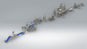 Mô hình vừa và nhỏ ngày cọ dây chuyền chế biến xi-rô trái cây/dây chuyền chế biến nước ép ngày - Product Image 4