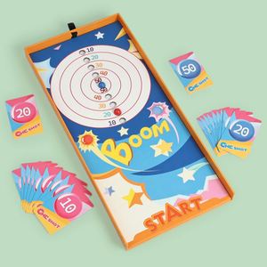 Jeu de société classique en bois Montessori sans écran pour garçons et filles, jeu de combat d'intérieur à tir unique - Product Image 5