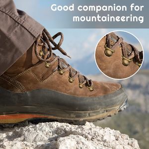 Kit de réparation de lacets de chaussures et bottes en bronze, avec crochets, œillets, boucles métalliques, anneaux et rivets, pour la réparation et le remplacement de chaussures - Product Image 4