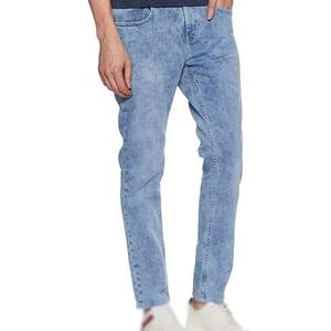 Jeans de Moda de Alta Calidad para Hombre, Pantalones Vaqueros al por Mayor, Corte Ajustado, Jeans Azules Elásticos de Diseñador para Hombre - Product Image 6