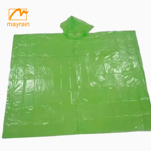 <strong>Customized</strong> Lightweight Disposable PE <strong>Raincoat</strong> Clear Single-Person Portable Rainwear for Camping Waterproof Plastic <strong>Raincoat</strong> - Product Image 5