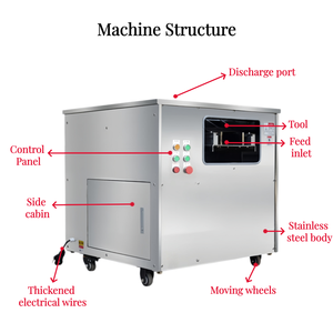 Máquina Eléctrica Automática para Filetear y Cortar en Oblicuo Pescado Fresco, Carpa, y Pescado Negro en Conserva - Procesadora <span class=keywords><strong>de</strong></span> Pescado - Product Image 4