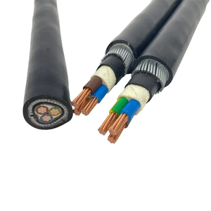 Cable de alimentación blindado con alambre de acero de media tensión YJV32 8.7/15kV, con aislamiento de cobre XLPE y revestimiento de PVC para instalación vertical. - Product Image 6