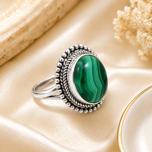 Anello Ispirato al Pavone Verde, Anello Vintage da Donna, Design Creativo, Accessorio per Dito - Product Image 6