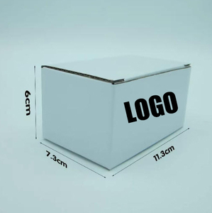High Quality Customizable Reusable Portable Self Erecting Eco-Friendly <b>White</b> Rectangle Apparel Packaging <b>Boxes</b> Ribbon Die Cuts - Product Image 1