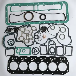 Excavator engine spare parts D6AC full gasket kit D6AC 6D22 overhaul gasket kit