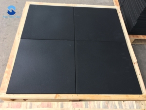 Piastrelle in Gomma 1m x 1m/50x50cm per Palestra Domestica Sport Fitness Pavimentazione Ignifuga per Palestra - Product Image 4