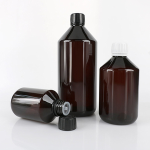 Customized Brown Light-protective Hydrosol <b>Bottle</b> Pharmaceutical Packaging PET Plastic <b>Bottle</b> For Health Products With Screw Cap - Product Image 1