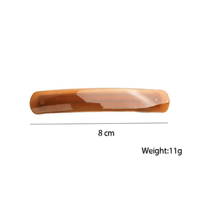 Style Français Ambre <span class=keywords><strong>Cheveux</strong></span> <span class=keywords><strong>Barrette</strong></span> 8 CM Rectangle Résine Pinces À <span class=keywords><strong>Cheveux</strong></span> Vintage <span class=keywords><strong>Barrette</strong></span> Clip <span class=keywords><strong>pour</strong></span> <span class=keywords><strong>Cheveux</strong></span> <span class=keywords><strong>Fins</strong></span> En Gros - Product Image 2