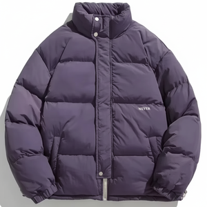 Chaqueta de Invierno Acolchada de Alta Calidad para Hombre con Cuello Alto, Servicio OEM Personalizable, Diseña Tu Propio Logotipo, Chaqueta Acolchada para Hombre - Product Image 1