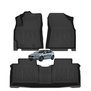 <span class=keywords><strong>Tappetini</strong></span> per Auto <span class=keywords><strong>Volvo</strong></span> <span class=keywords><strong>V40</strong></span> in TPE Termoformato 3D 5D, Impermeabili, Resistenti all'Usura e Facili da Pulire - Product Image 1