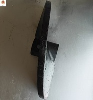 Lames de vis de pavé en alliage anti-usure de 420 mm, éliminent la ségrégation des pavés, marque reconnue, garantie de 3 mois, qualité certifiée