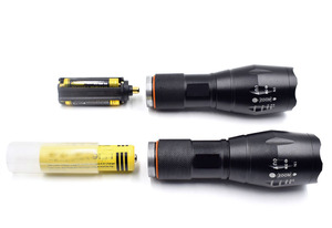 660nm แสงสีแดงนำไฟฉายสำหรับการบินดาราศาสตร์ตั้งแคมป์ซูมไฟฉายแสงสีแดง - Product Image 3